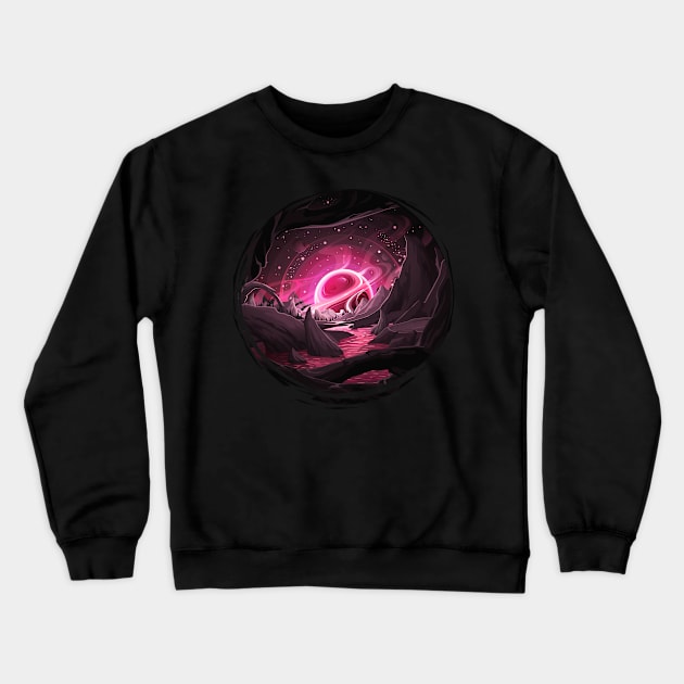 Alien Planet Crewneck Sweatshirt by Prok_Art